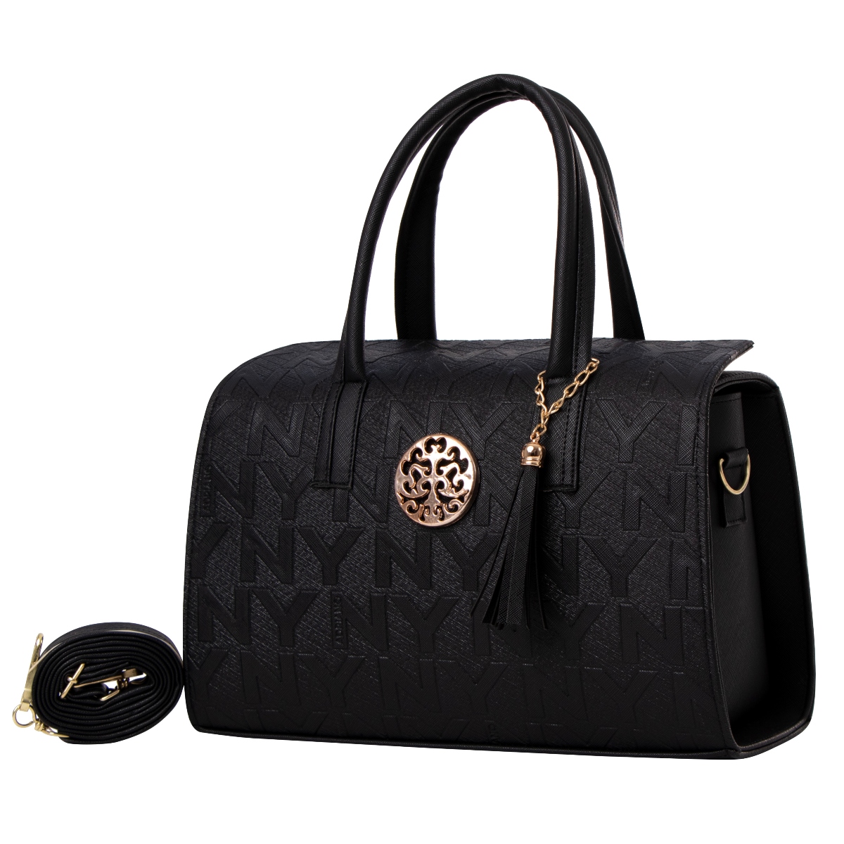 Foto 3 pulgar | Bolsa Fana Luciana Color Negro Fina