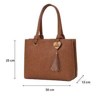 Foto 3 | Bolsa Fana Kara Color Camel Refinada