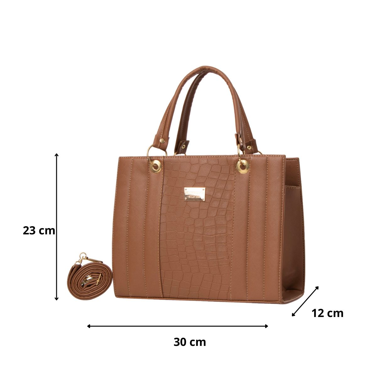 Foto 4 pulgar | Bolsa Fana Mabel Color Camel Espectacular