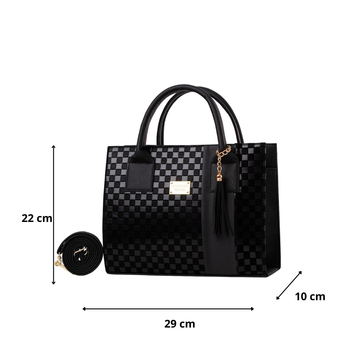 Foto 4 pulgar | Bolsa Fana Kady Color Negro Hermosa
