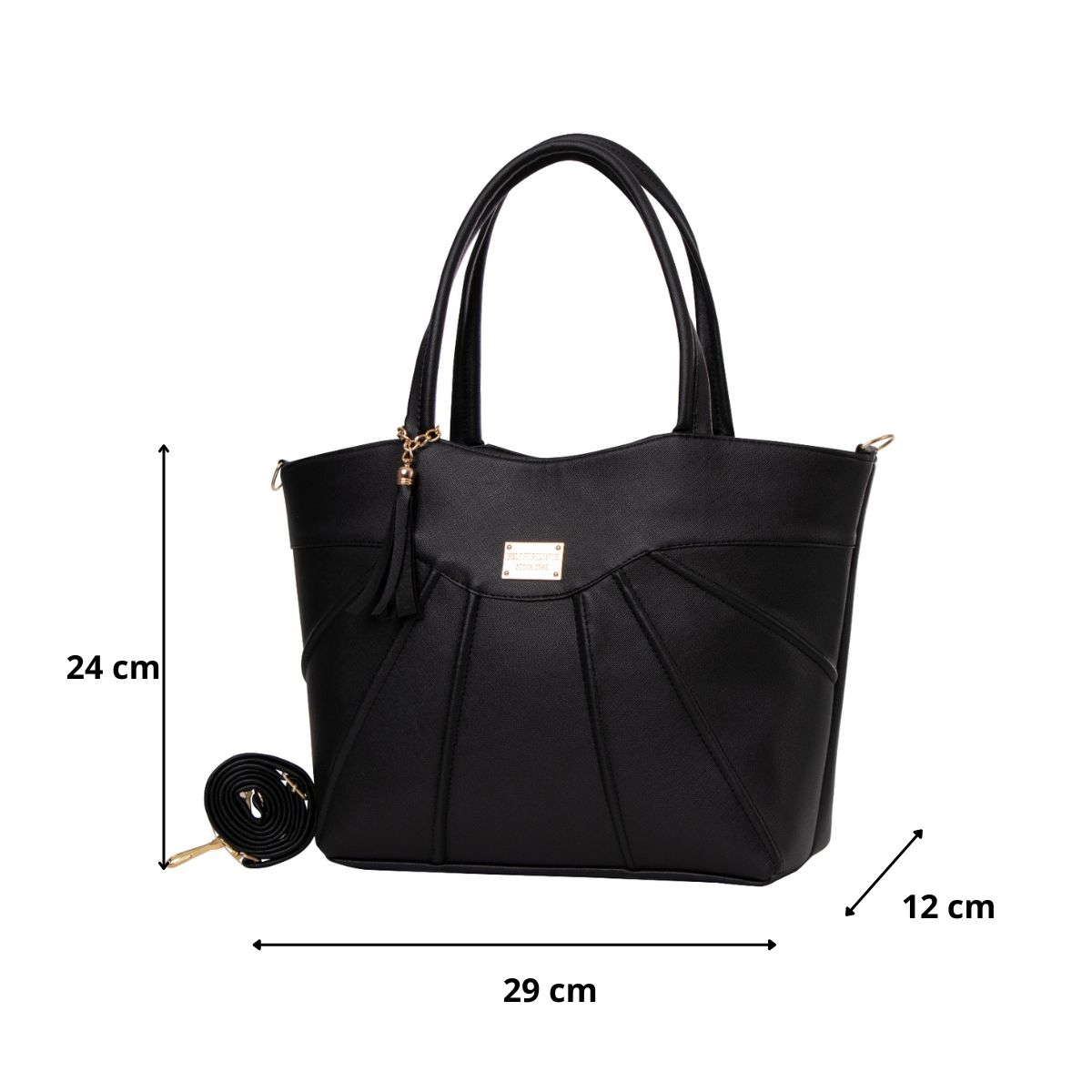 Foto 4 pulgar | Bolsa Fana Kaia Color Negro Fashions