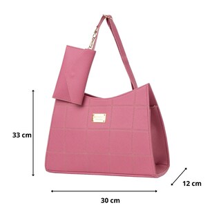 Foto 3 | Bolsa Fana Jacinta Color Rosa Se Única