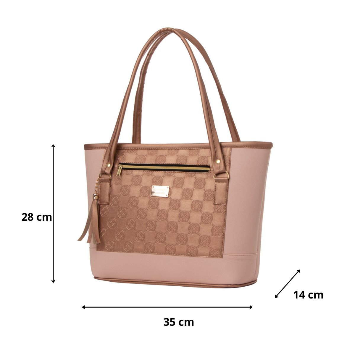 Foto 3 | Bolsa Fana Lala Color Oro Especial