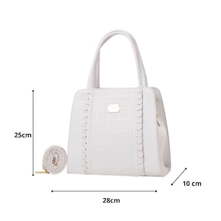 Foto 3 | Bolsa Fana Jupiter Color Blanco Refinada