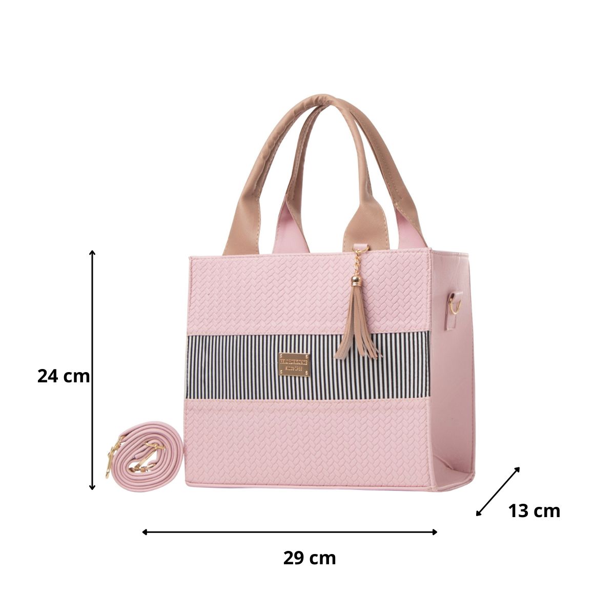 Foto 3 | Bolsa Fana Malva Color Rosa Hermosa