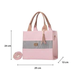 Foto 3 | Bolsa Fana Malva Color Rosa Hermosa