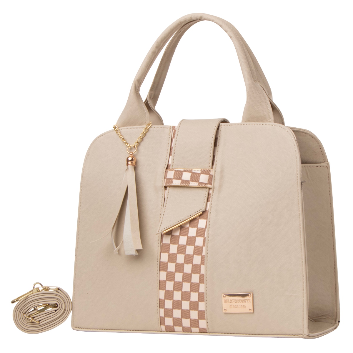 Foto 3 pulgar | Bolsa Fana Malu Color Beige Elegante