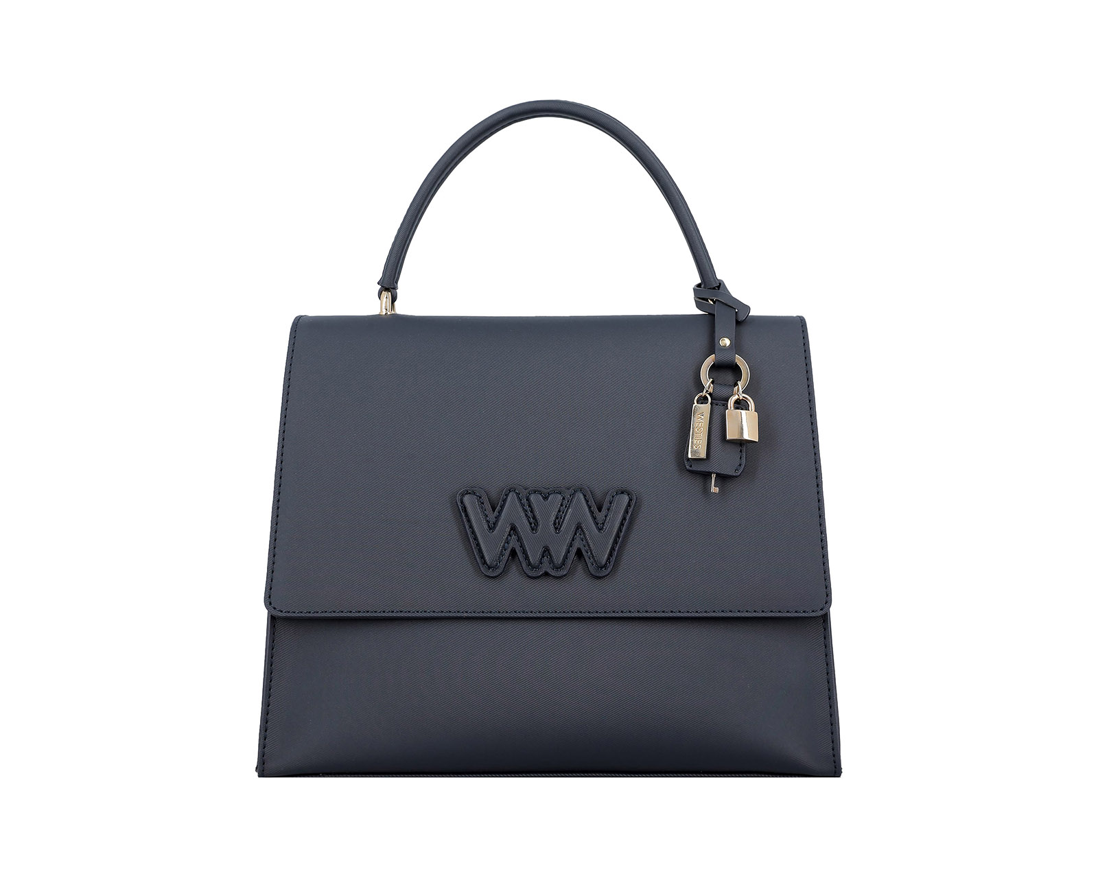Foto 2 | Bolsa Satchel Westies Hbmocachwe Azul Sintetico