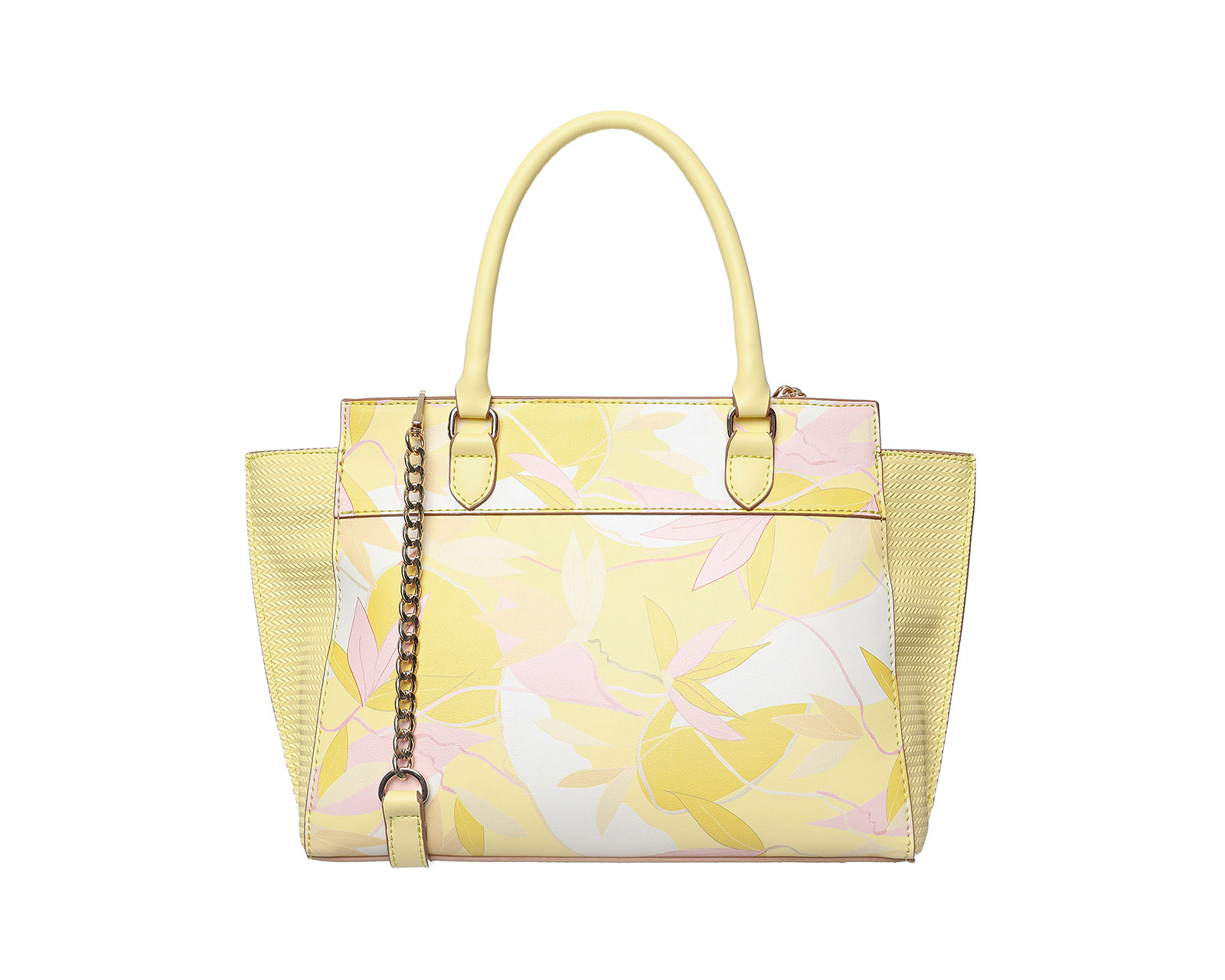 Foto 4 pulgar | Bolsa Satchel Westies Hbmarielywe Amarillo Sintetico