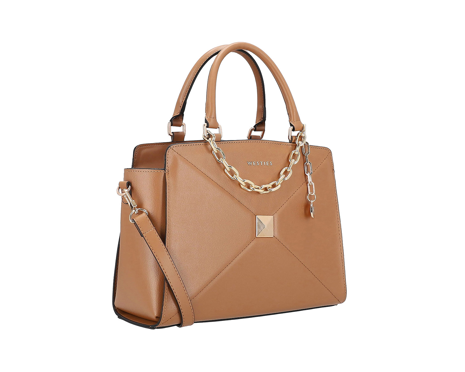 Foto 1 | Bolsa Satchel Westies Hbvaughan3we Marrón Sintetico
