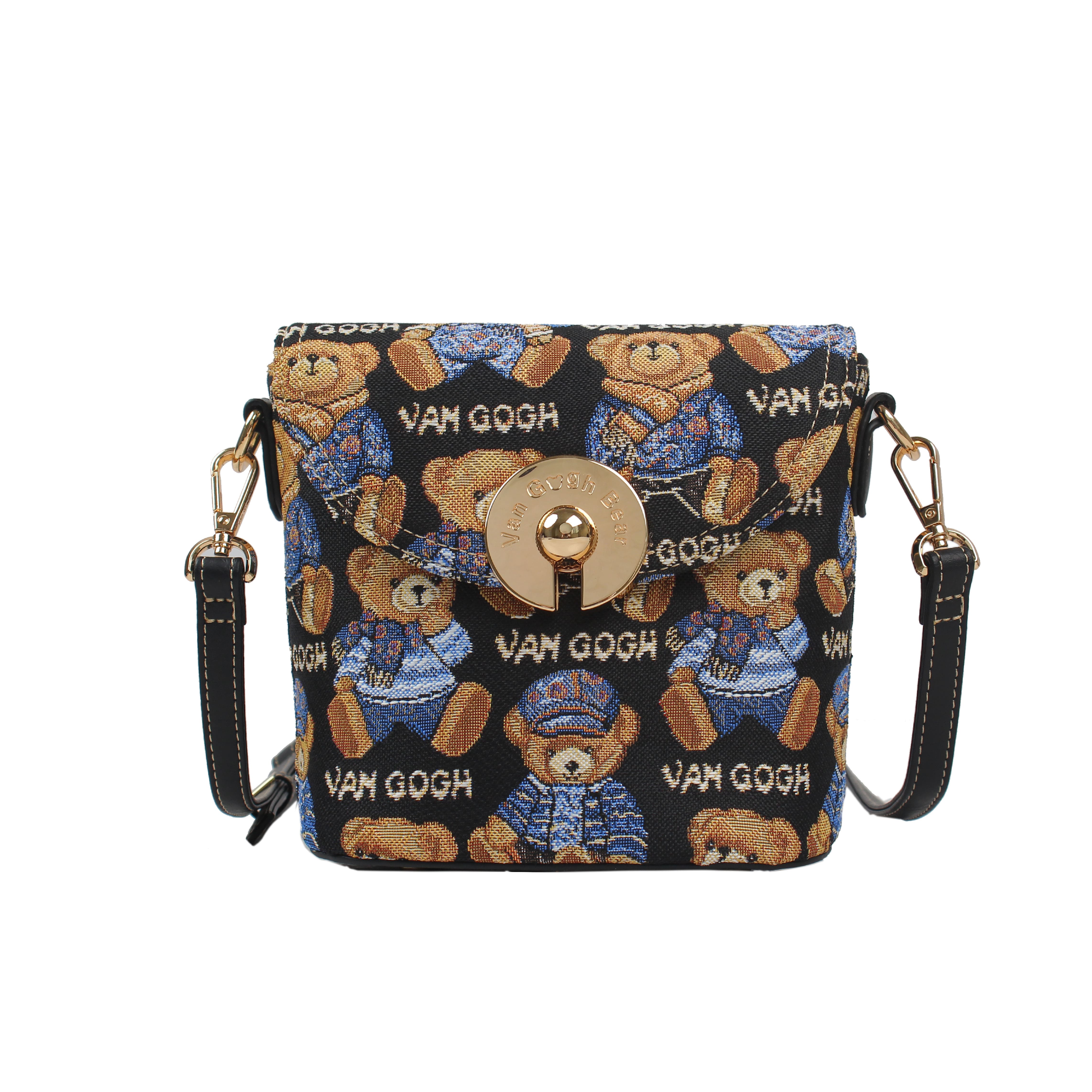 Bolsa Van Gogh Bear Negra