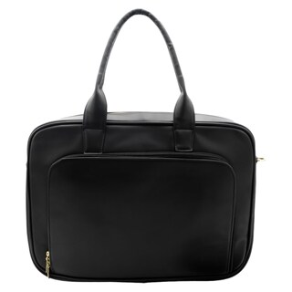Foto 1 | Bolsa Satchel Exterior Piel Vegana Color Negro Para Mujer De Rbcollection