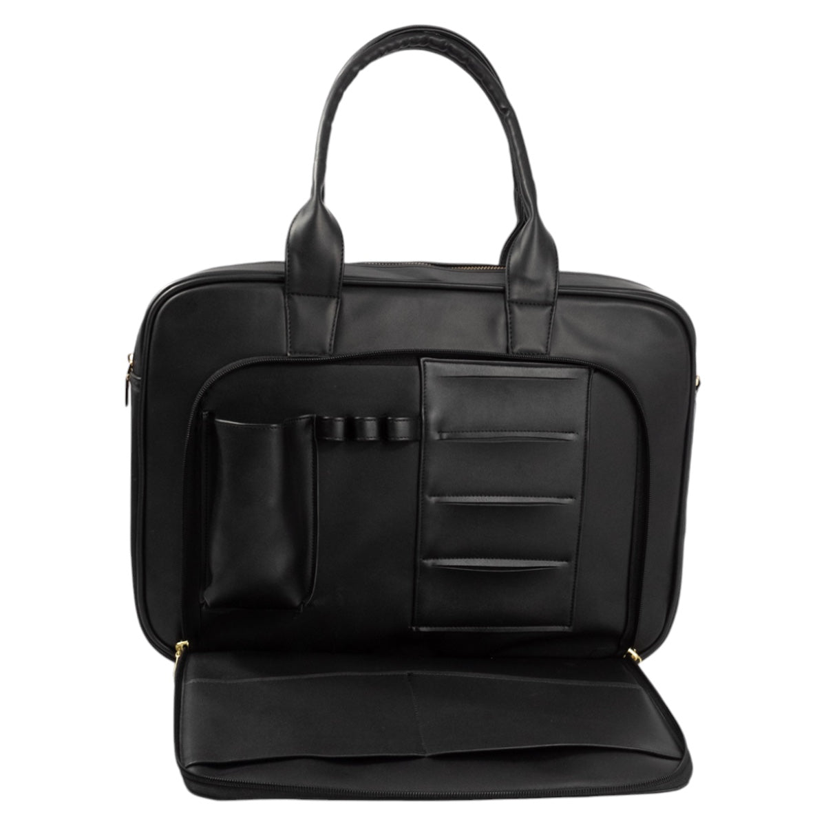 Foto 4 pulgar | Bolsa Satchel Exterior Piel Vegana Color Negro Para Mujer De Rbcollection