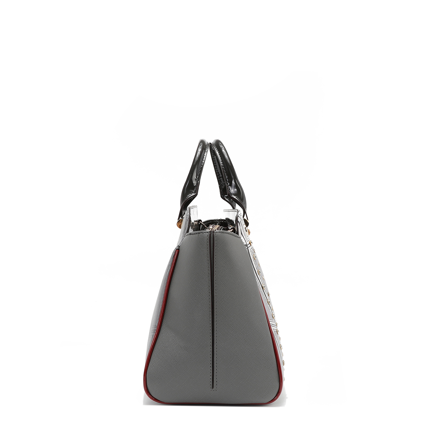 Foto 4 pulgar | Bolsa Satchel Nicole Lee Print Ladie Night Aplicaciones Fw24