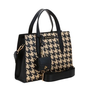Foto 6 | Satchel Negro Gorett Roxana