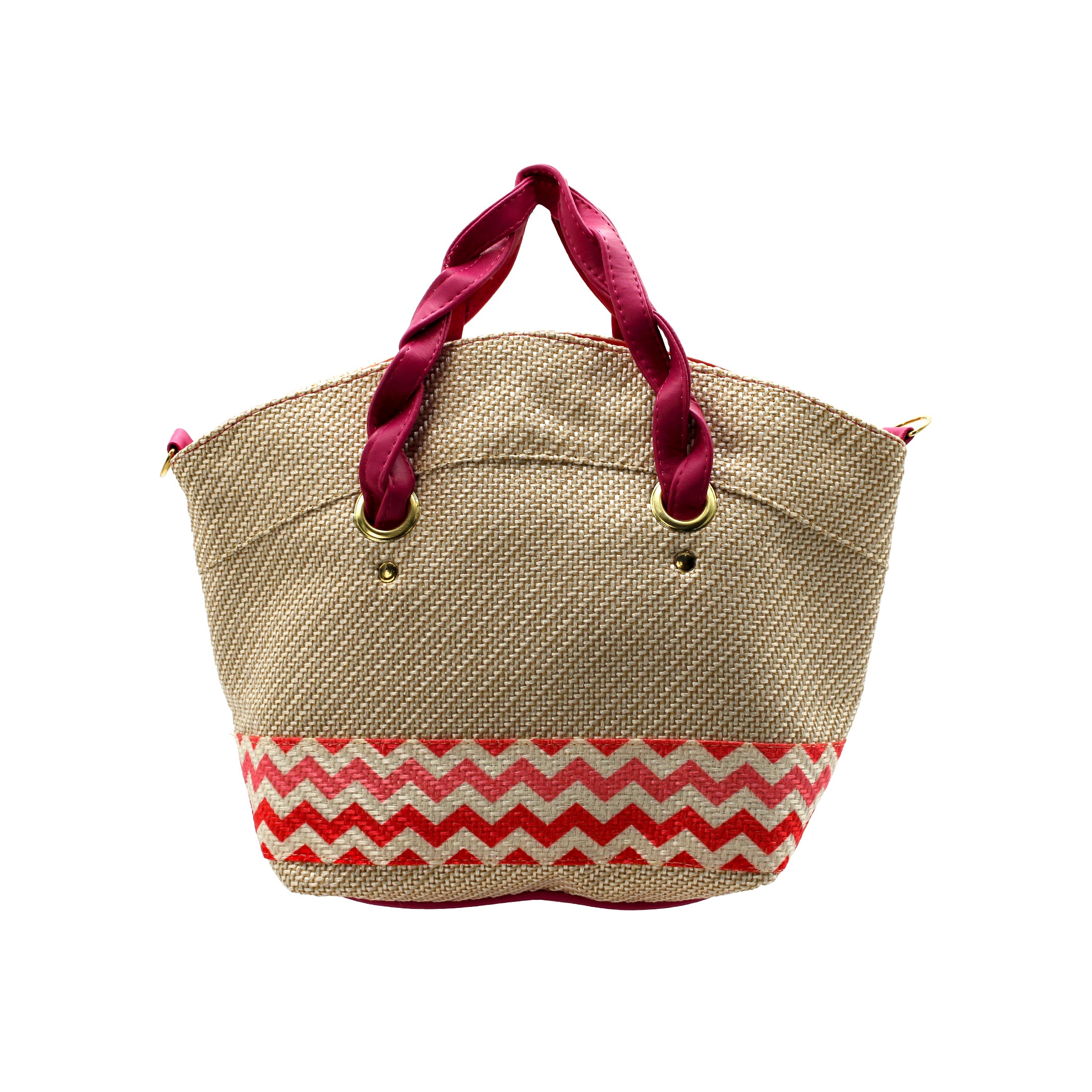 Foto 4 pulgar | Bolsa Satchel Exterior Textil Color Beige  Para Mujer De Rbbasics