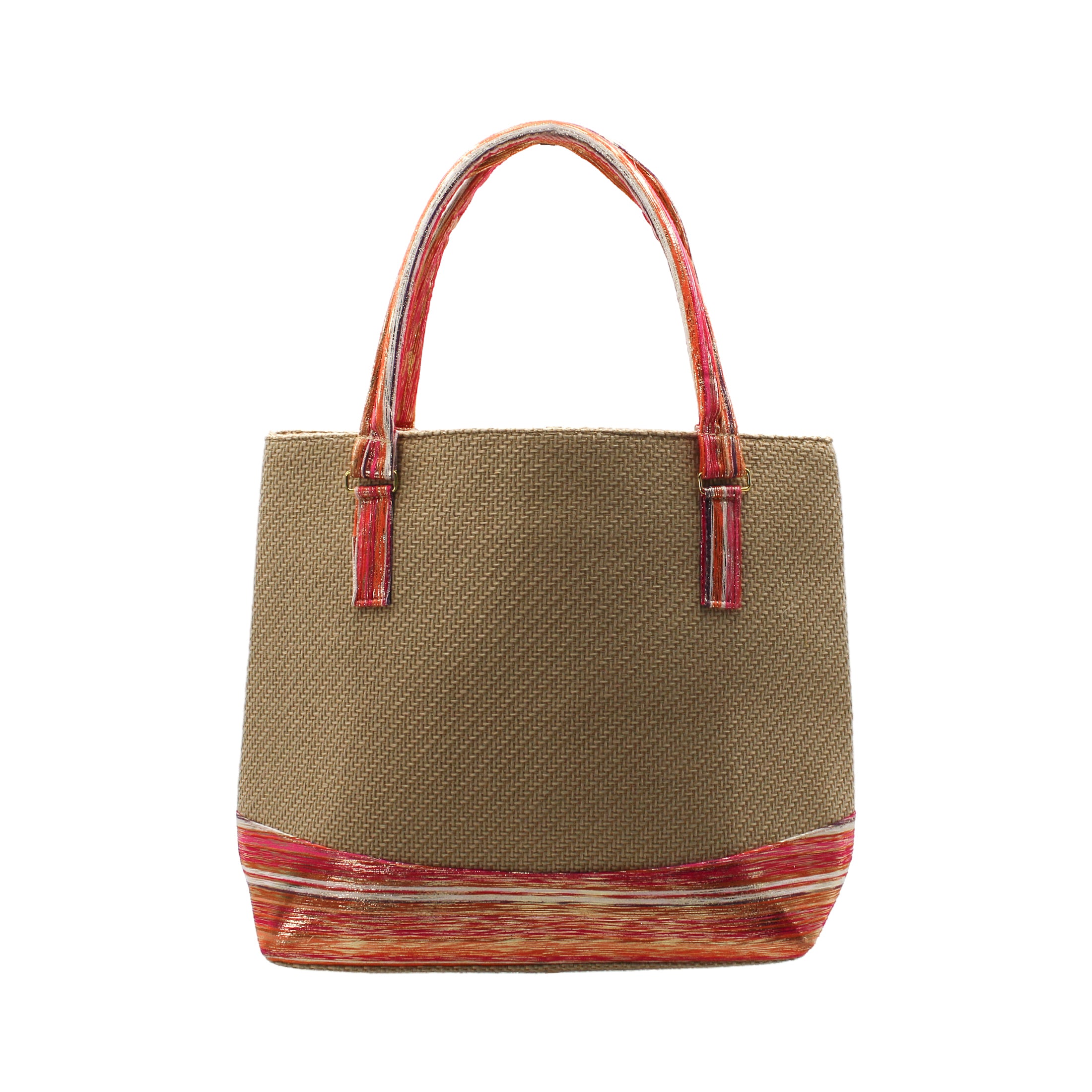 Foto 4 pulgar | Bolsa Satchel Exterior Textil Color Multicolor Para Mujer De Rbbasics