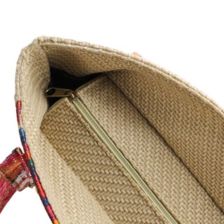 Foto 5 | Bolsa Satchel Exterior Textil Color Multicolor Para Mujer De Rbbasics