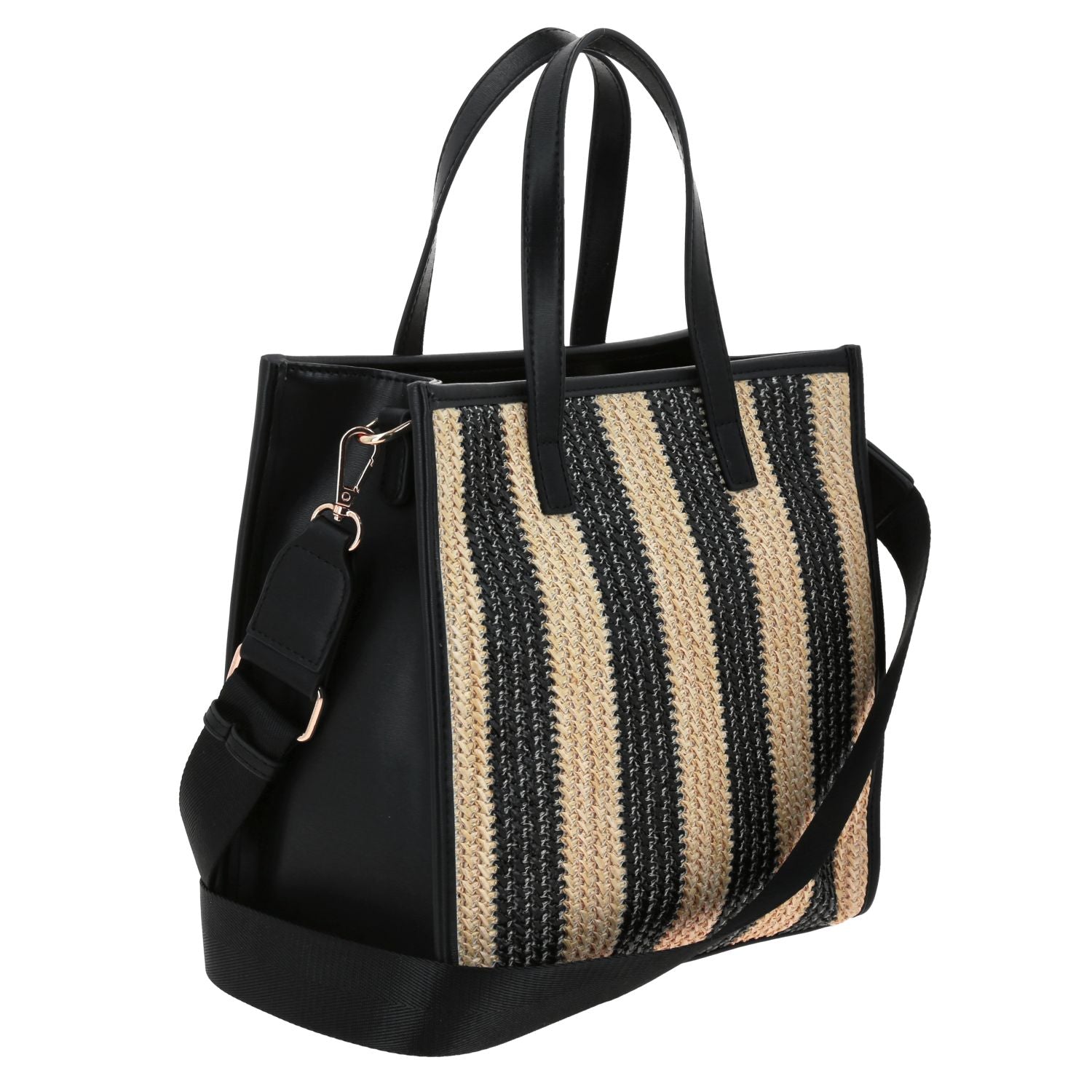 Foto 4 pulgar | Satchel Negro Madison Chepina