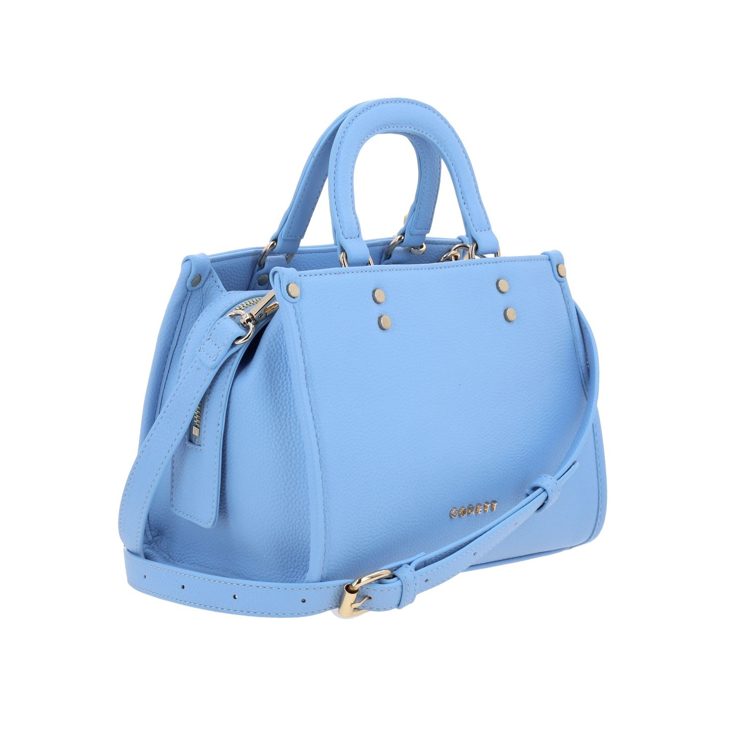 Foto 4 pulgar | Satchel Azul Gorett Tracy