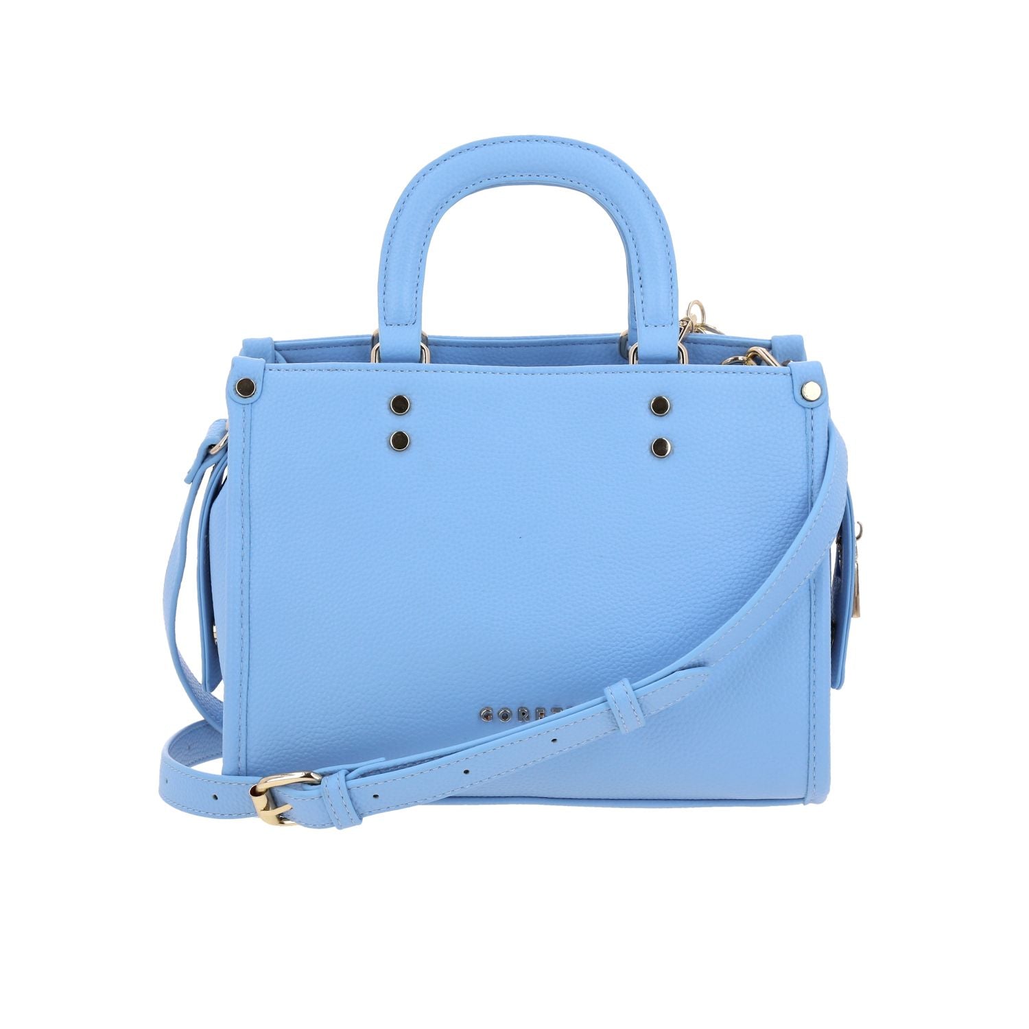 Foto 5 pulgar | Satchel Azul Gorett Tracy