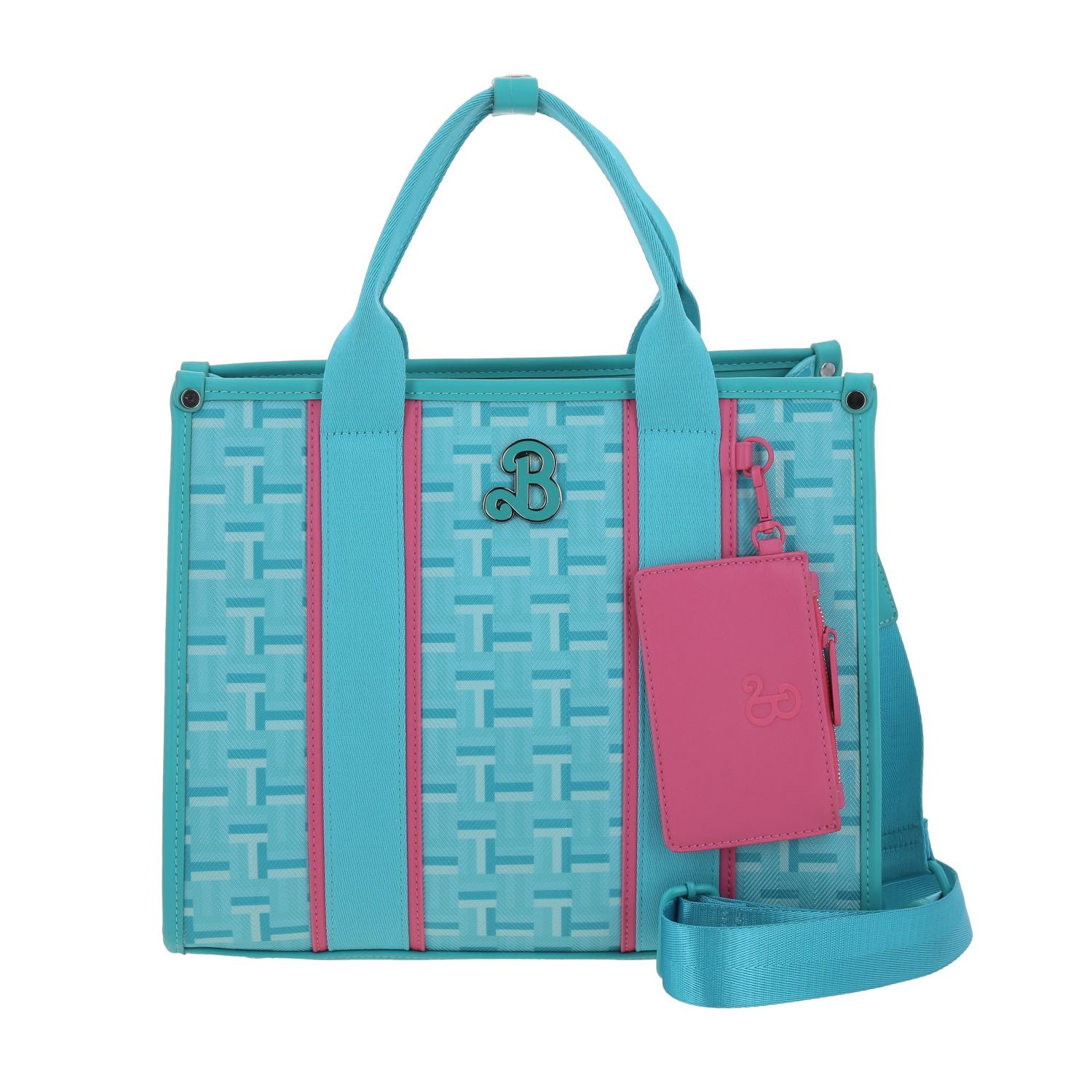 Foto 2 pulgar | Satchel Turquesa Barbie By Gorett Taylor