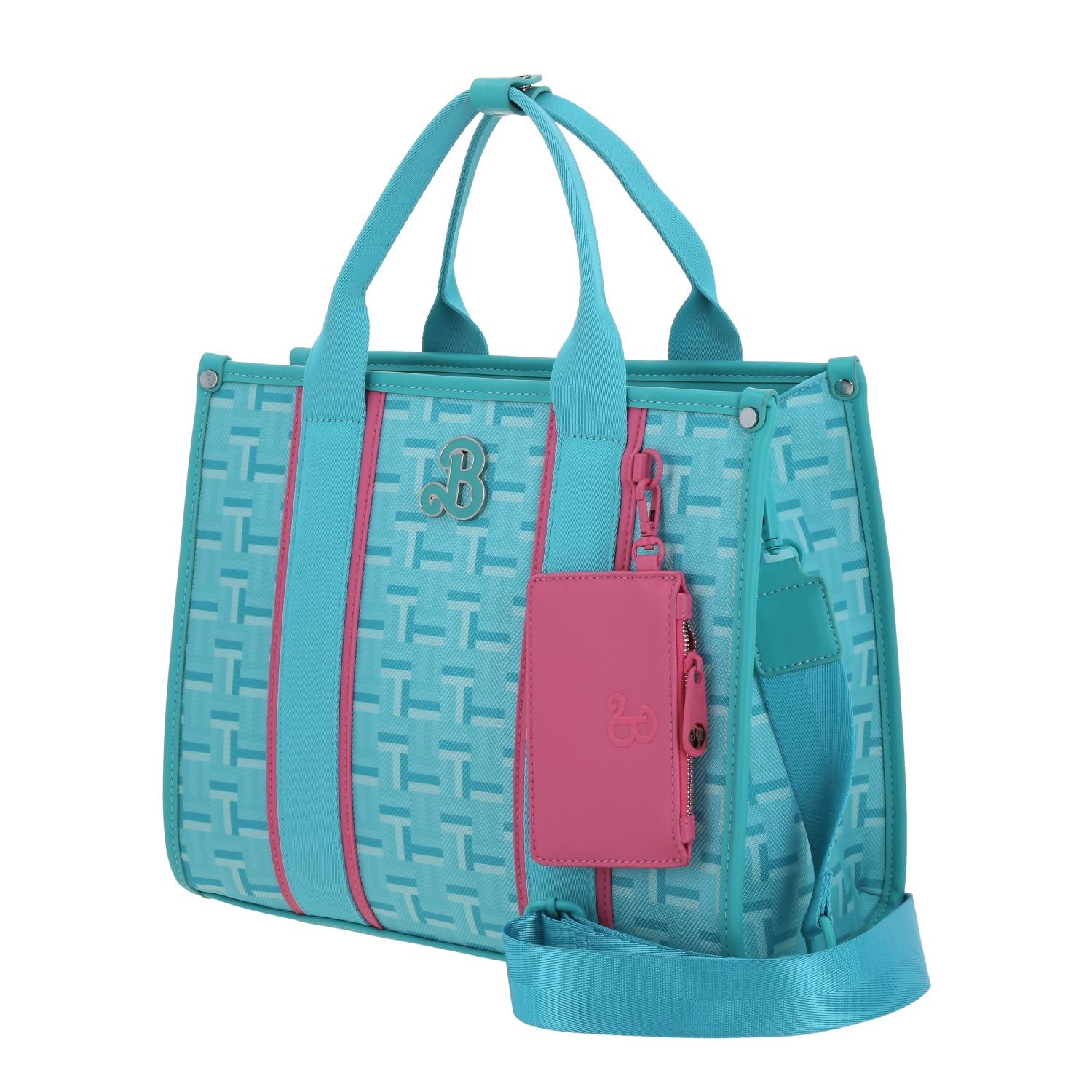 Foto 3 pulgar | Satchel Turquesa Barbie By Gorett Taylor