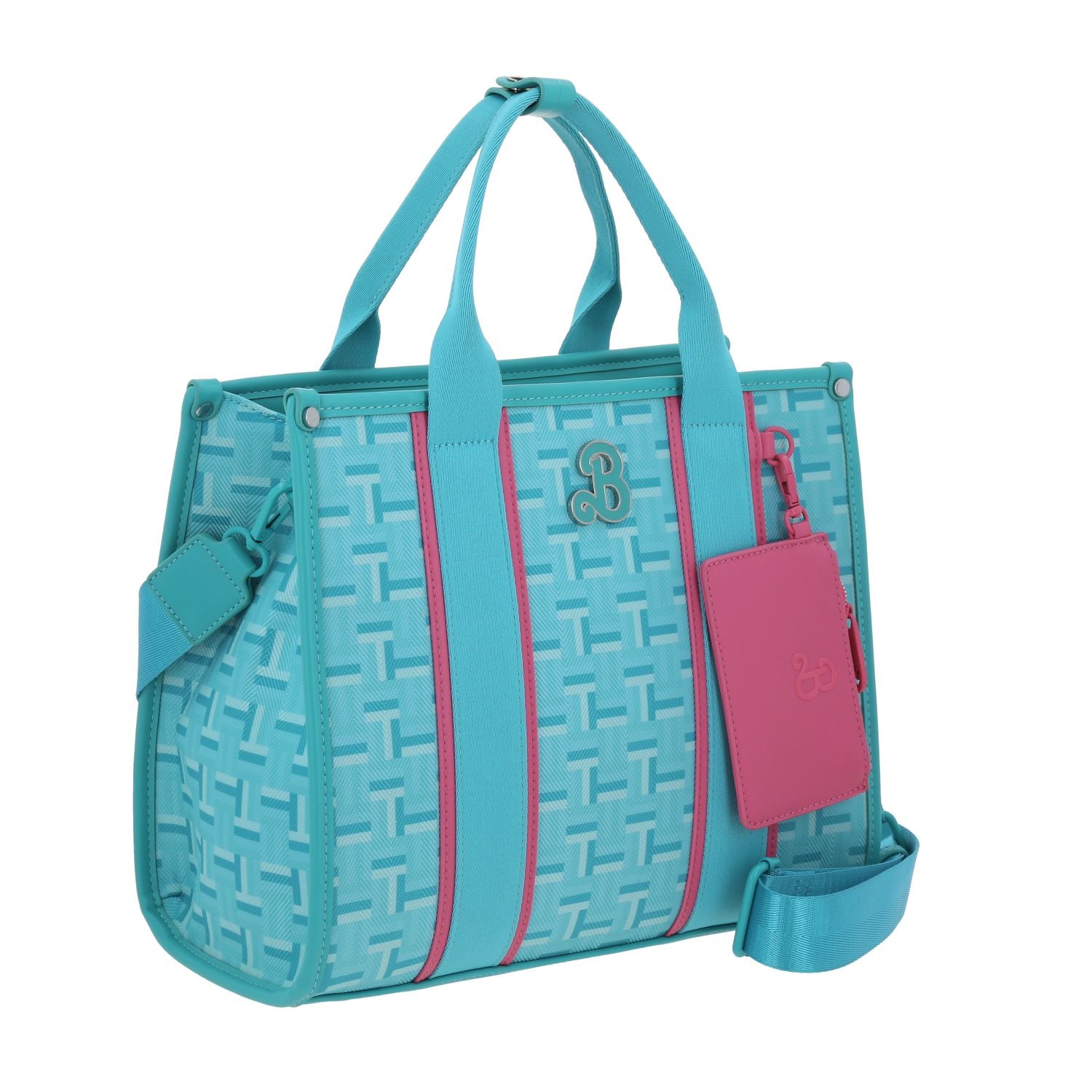 Foto 7 pulgar | Satchel Turquesa Barbie By Gorett Taylor