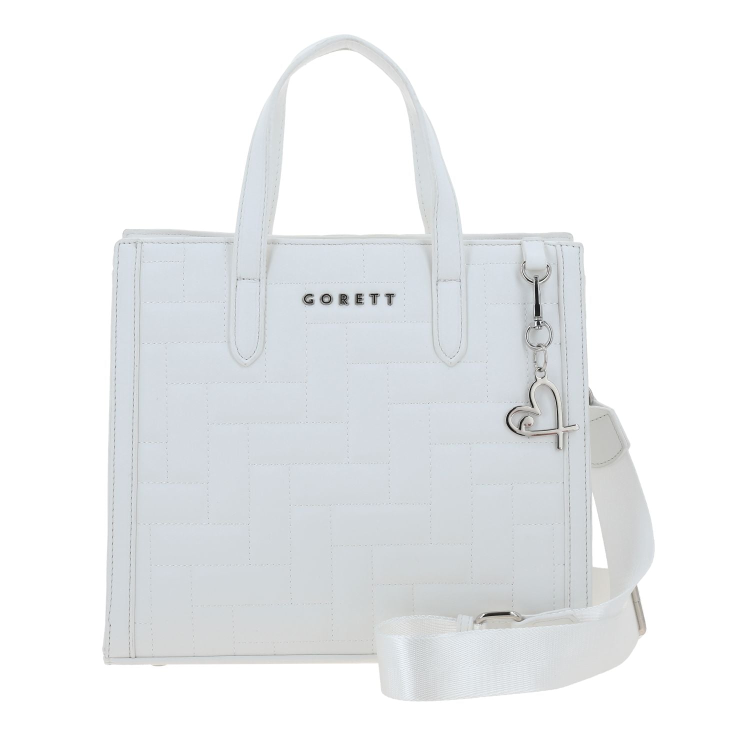 Foto 1 | Satchel Blanco Gorett Priss