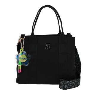 Foto 1 | Satchel Negro Barbie By Gorett Estrella