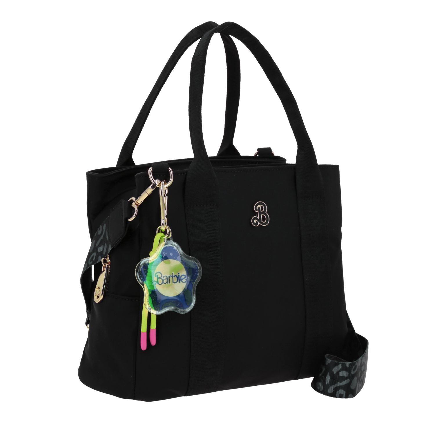 Foto 7 pulgar | Satchel Negro Barbie By Gorett Estrella