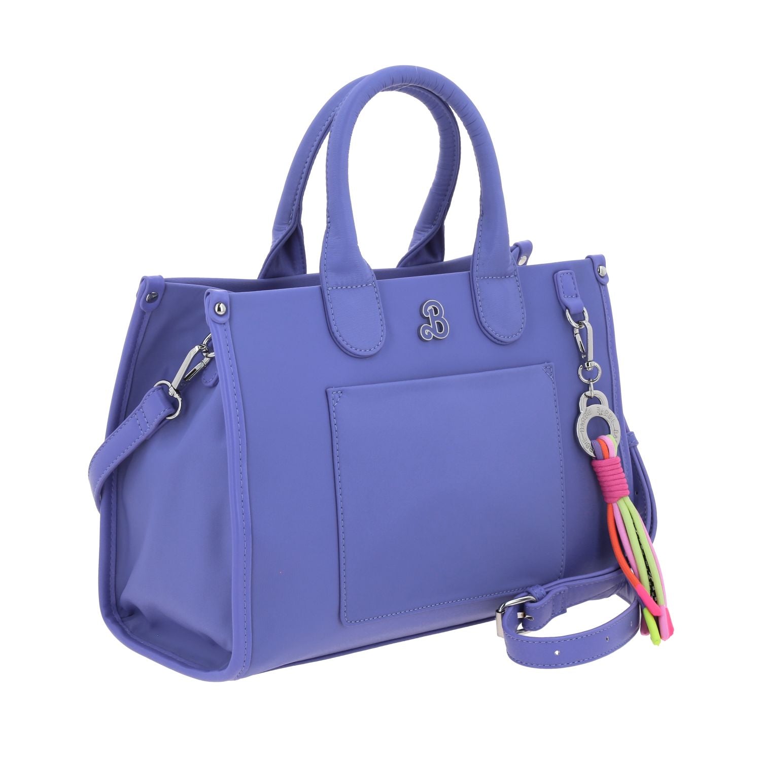 Foto 7 pulgar | Satchel Morado Barbie By Gorett Gia