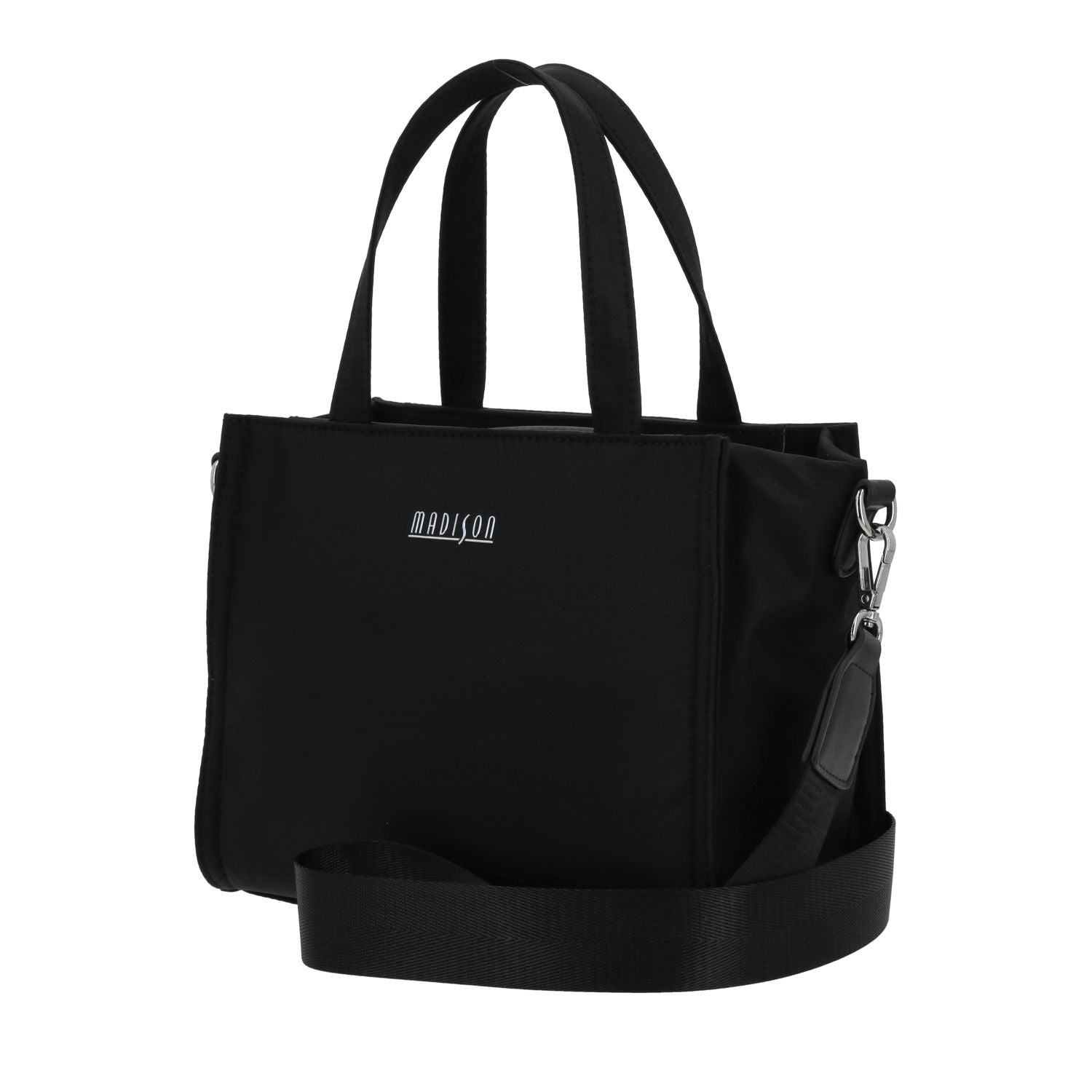 Foto 3 pulgar | Satchel Negro Madison Julia