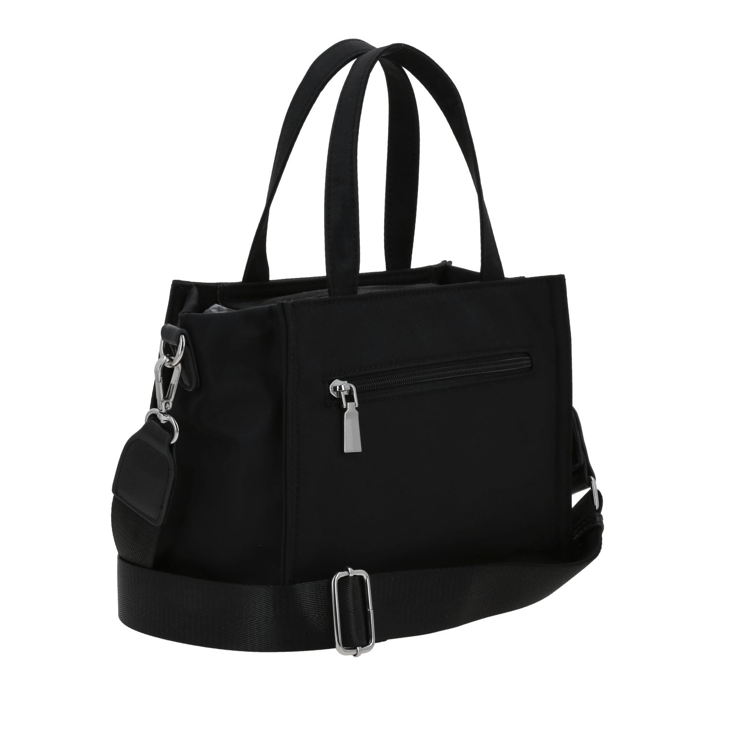 Foto 4 pulgar | Satchel Negro Madison Julia