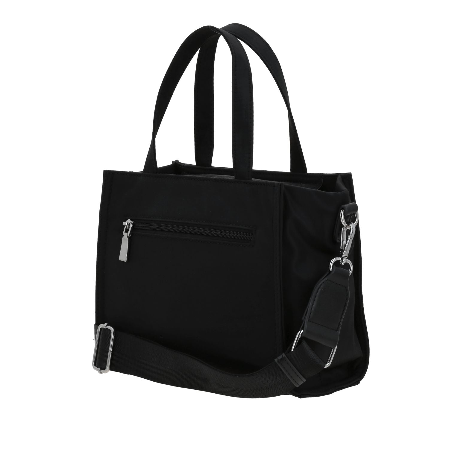 Foto 6 pulgar | Satchel Negro Madison Julia