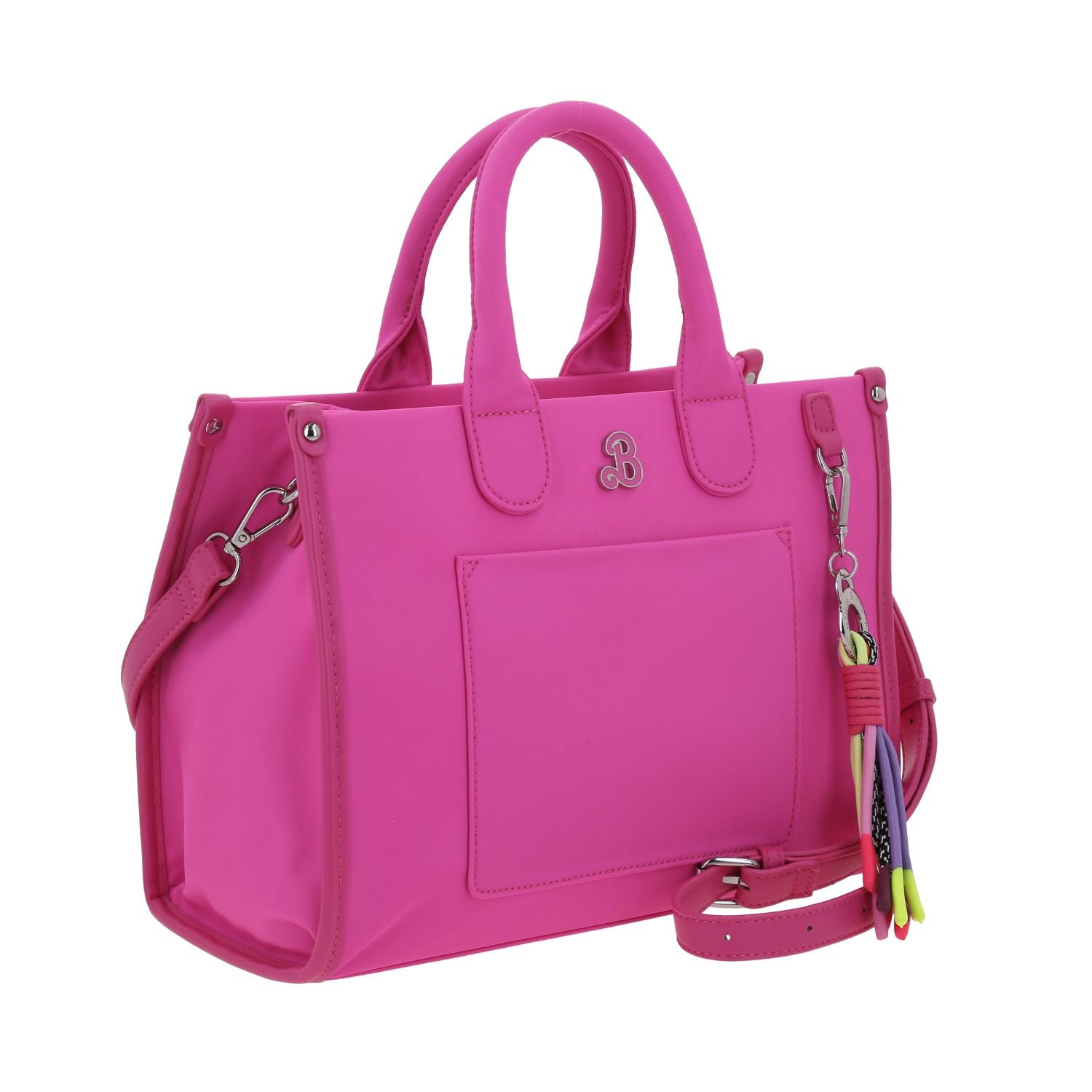 Foto 7 pulgar | Satchel Rosa Barbie By Gorett Gia
