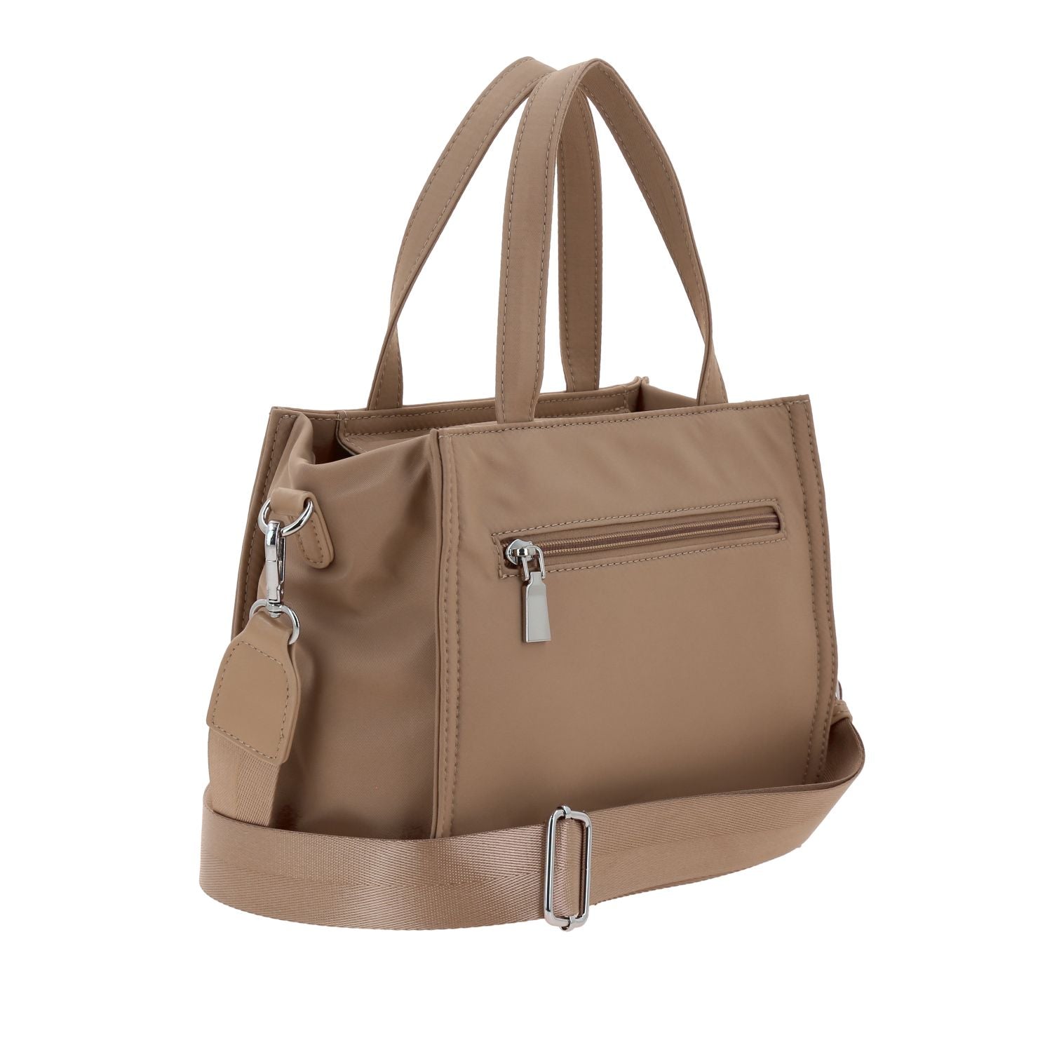 Foto 4 pulgar | Satchel Beige Madison Julia