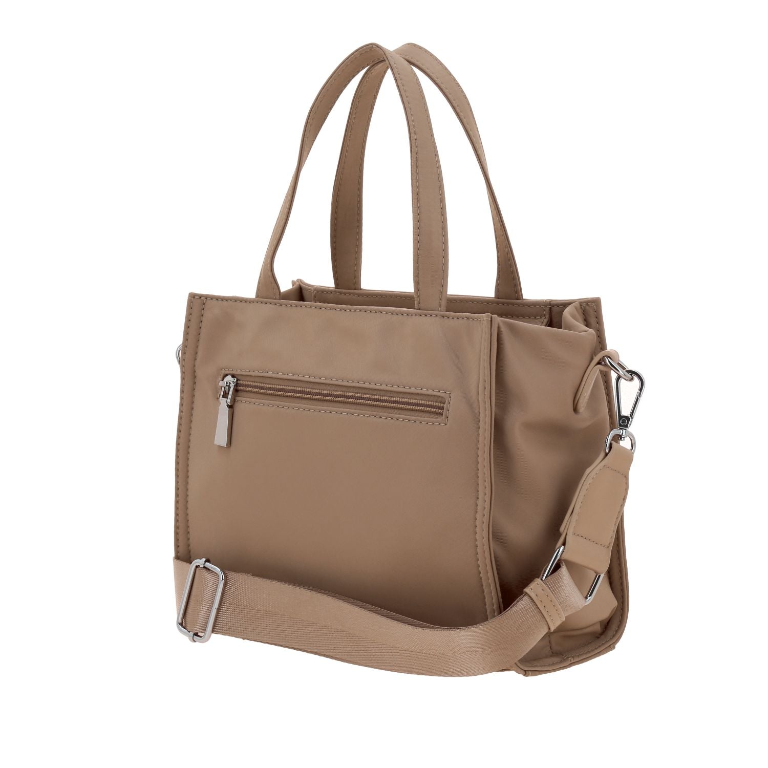 Foto 6 pulgar | Satchel Beige Madison Julia