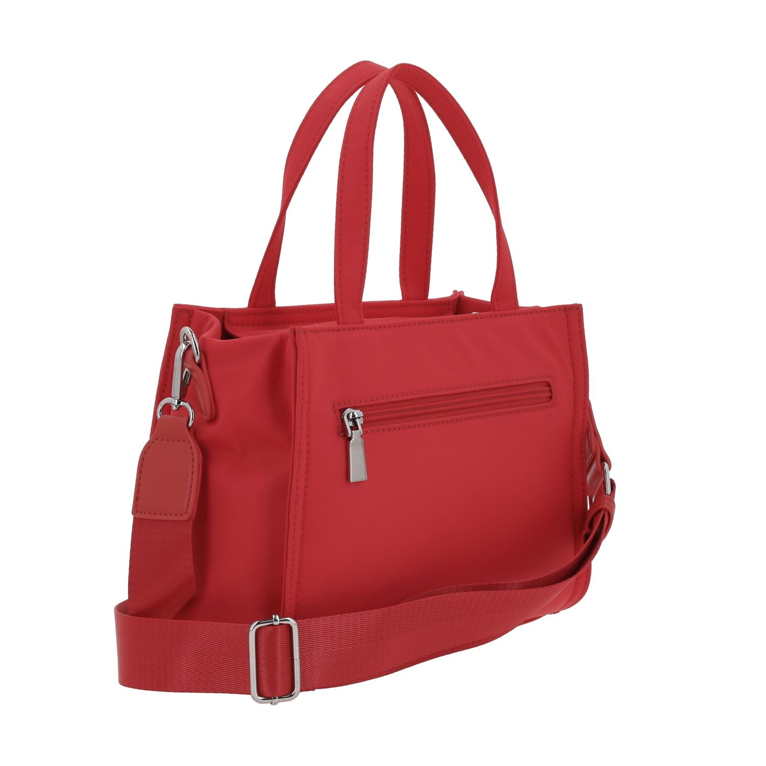 Foto 4 pulgar | Satchel Rojo Madison Julia