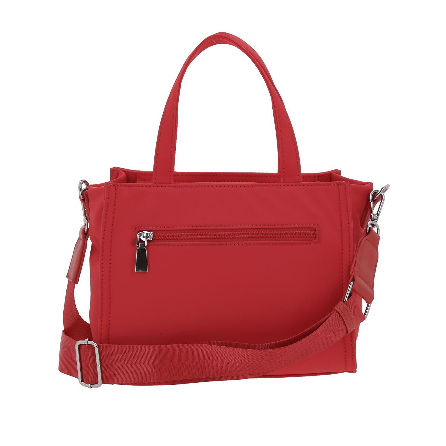 Foto 5 pulgar | Satchel Rojo Madison Julia