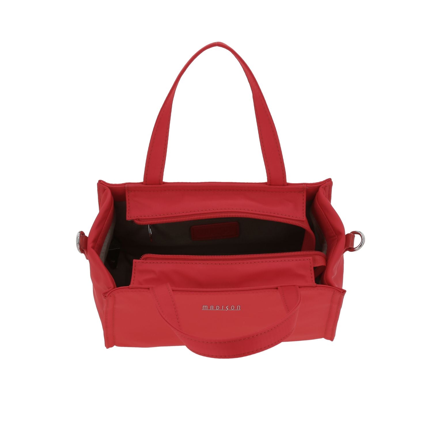 Foto 8 pulgar | Satchel Rojo Madison Julia