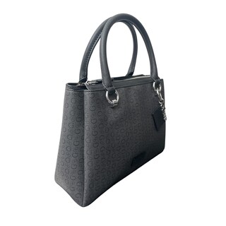 Foto 3 | Bolsa Guess Tote Menville Coal Negra