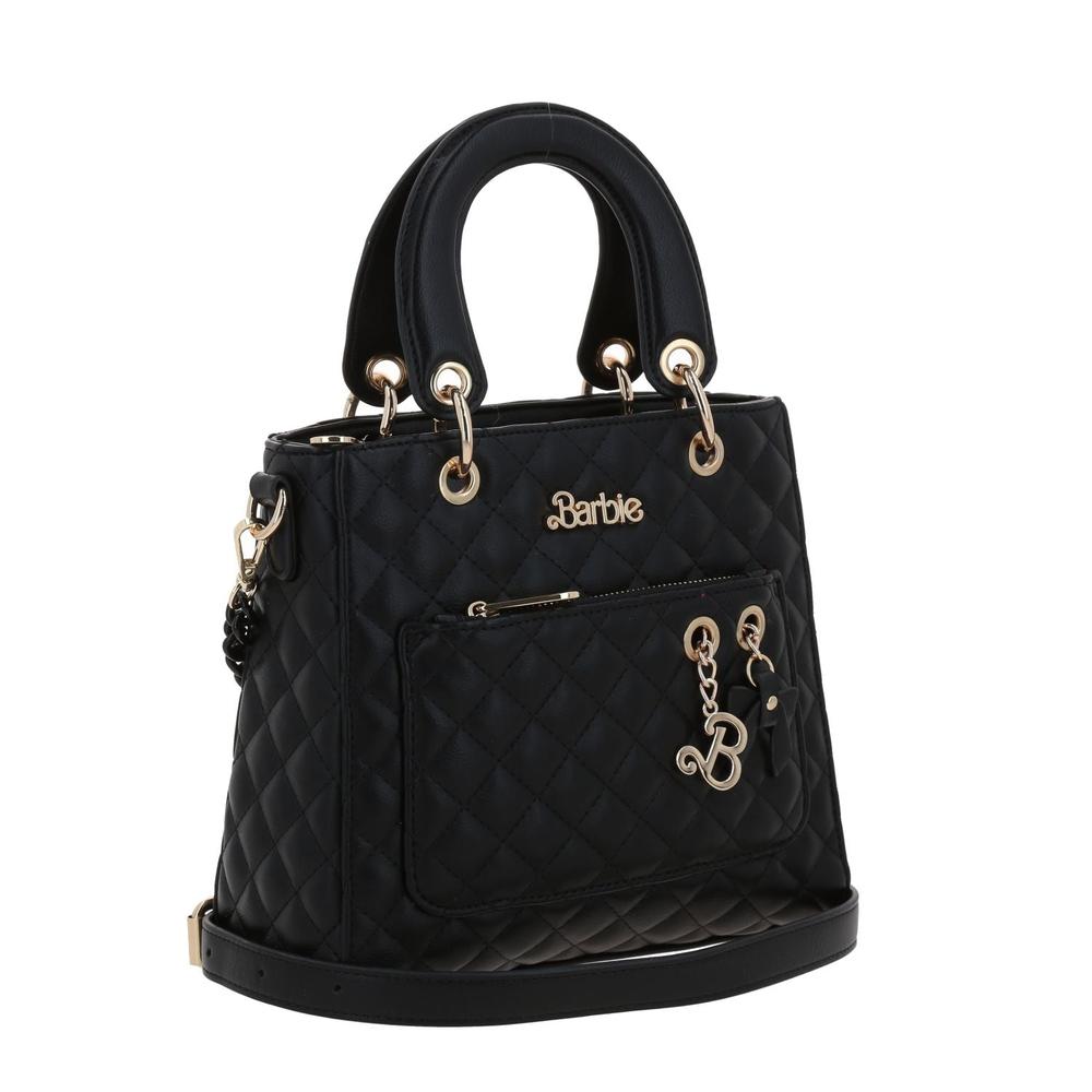 Foto 7 pulgar | Satchel Negro Barbie By Gorett Surikk Negro