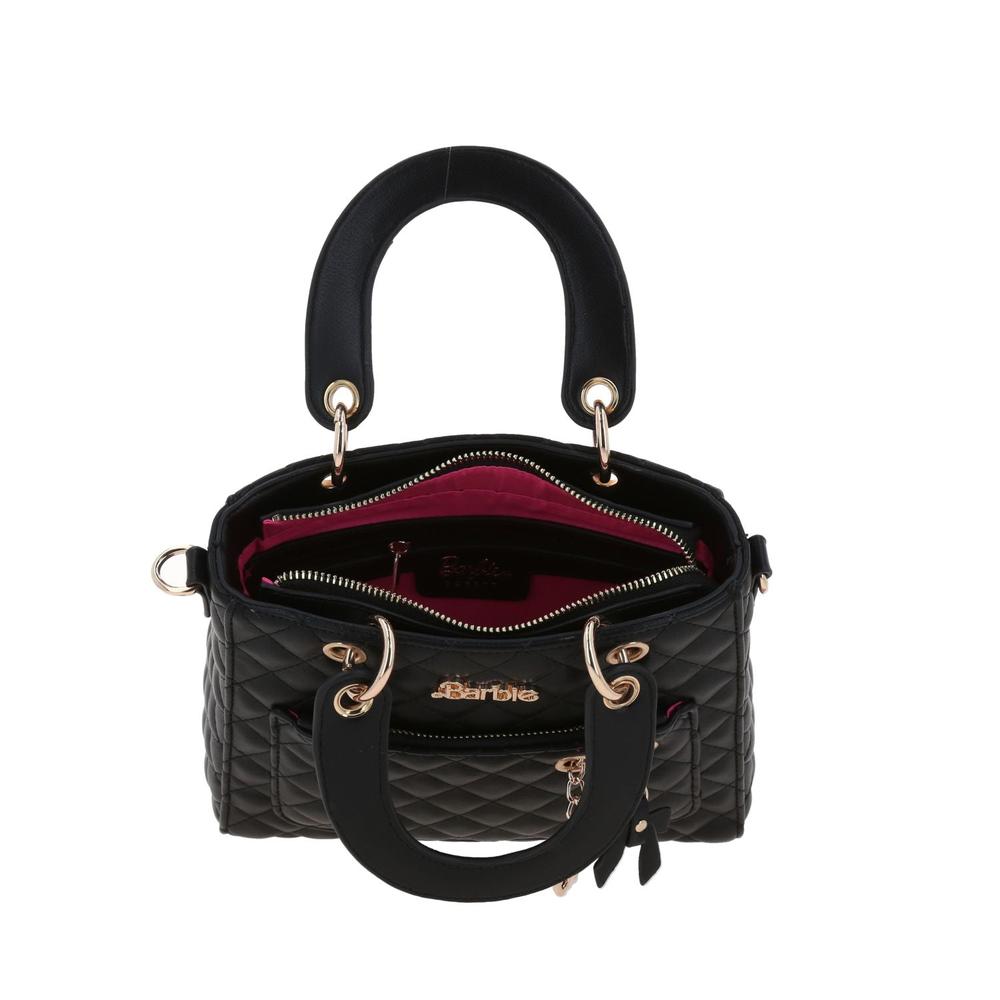 Foto 7 | Satchel Negro Barbie By Gorett Surikk Negro