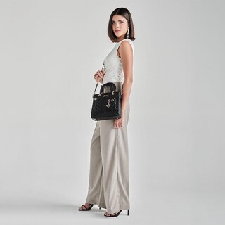 Foto 8 | Satchel Negro Barbie By Gorett Surikk Negro
