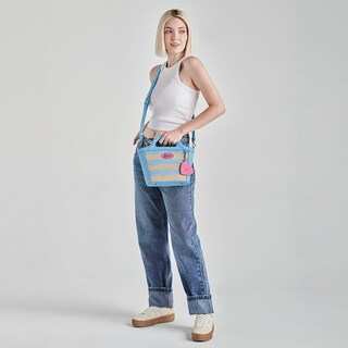 Foto 8 | Satchel Azul Barbie By Gorett Raquel Azul