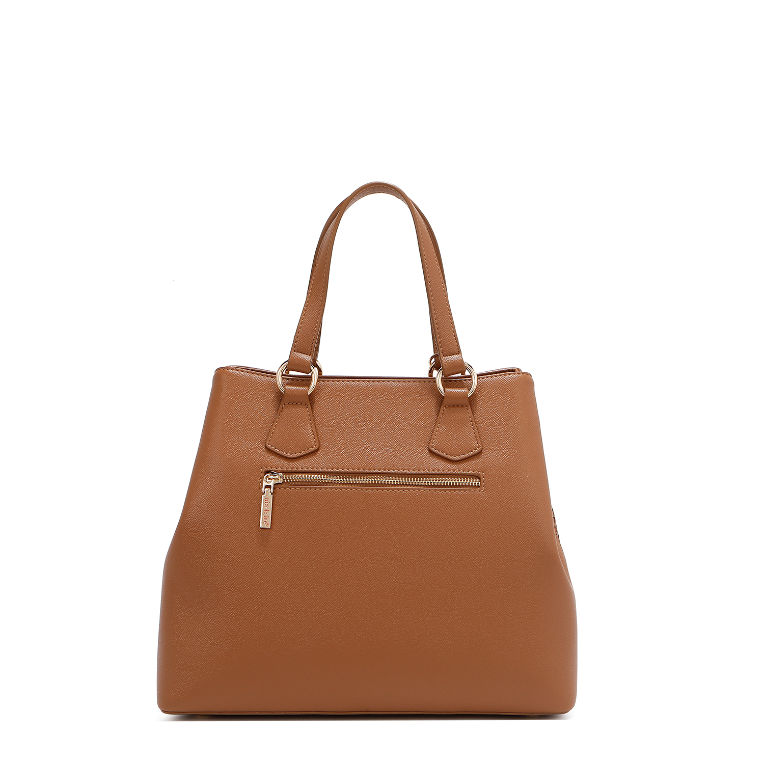 Foto 2 | Bolsa Satchel De Nicole Lee De Corte Laser Y Pedrería
