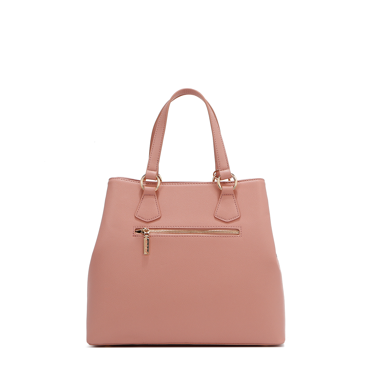 Foto 3 pulgar | Bolsa Satchel De Nicole Lee De Corte Laser Y Pedrería