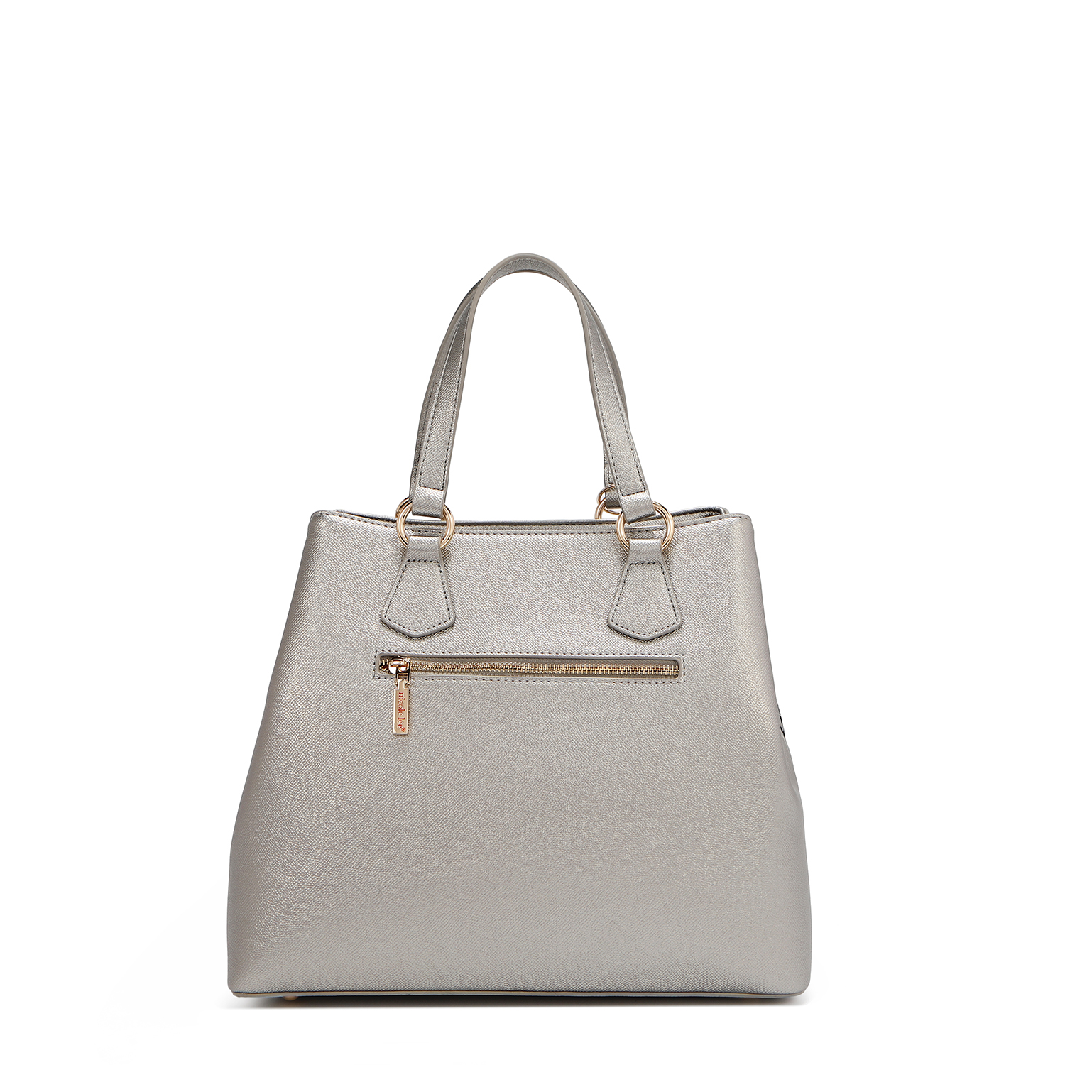 Foto 2 | Bolsa Satchel De Nicole Lee De Corte Laser Y Pedrería
