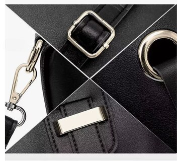 Foto 3 | Xtellar Set 3 Bolsas Bandolera Mujer Cosmetiquera Cartera Borla